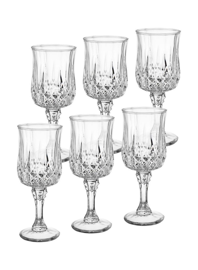 Dania Clear glass juice glasses set for multiple uses - Image 4